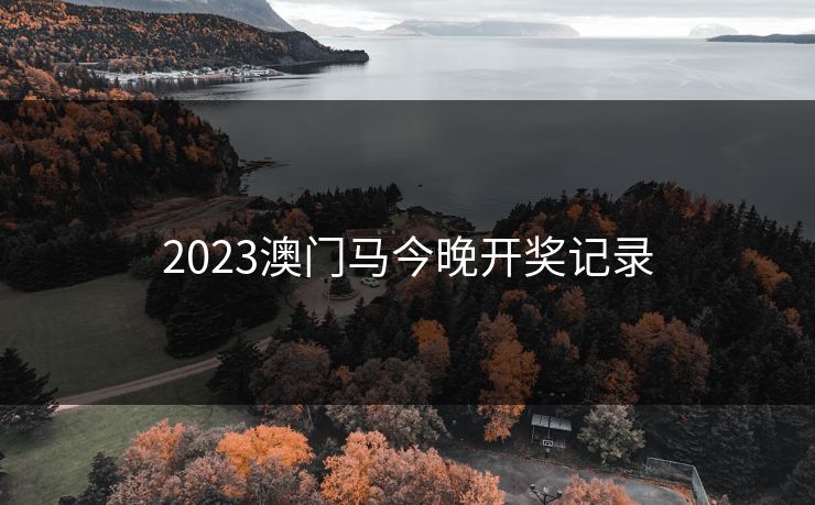 2023澳门马今晚开奖记录